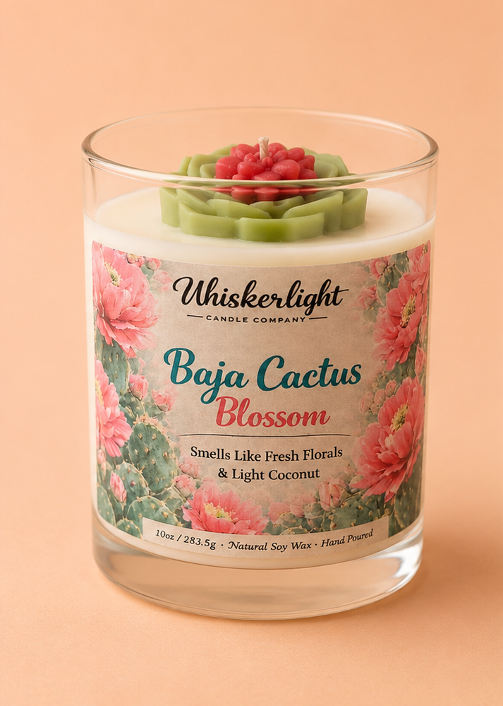 Baja Cactus Blossom Candle