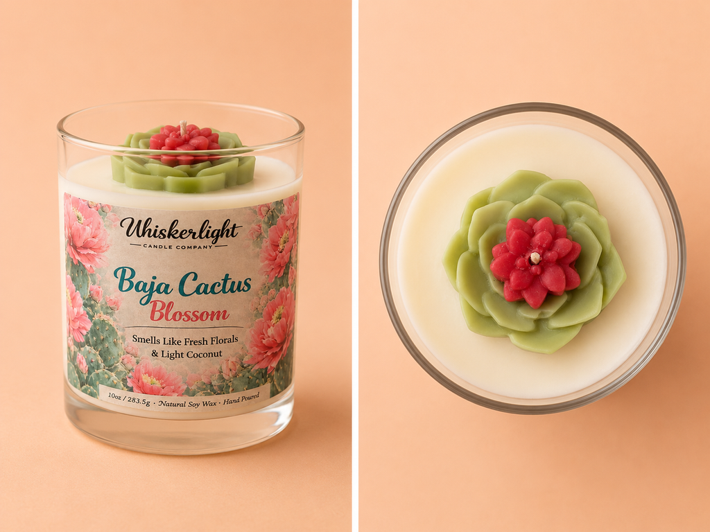 Baja Cactus Blossom Candle