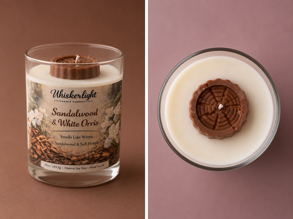 Sandalwood & White Orris Candle
