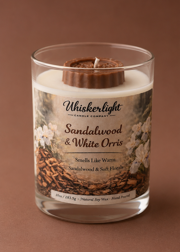 Sandalwood & White Orris Candle